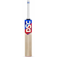 DSC Intense Force Kashmir Willow Cricket Bat for Leather Ball |Size-4 | Light Weight | Free Cover|