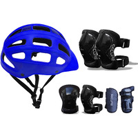 jaspo Plastic Blue SX 4 Protective Set (Suitable for Age Group Upto 12 Years Old)