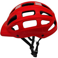 Jaspo Sturdy Cycling Adjustable Multisport Helmet for Skateboarding & Skating Suitable for Kids, Boys and Girls up to 10 Years Made in India (RED)