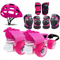 Jaspo Insane For Girls Adjustable Roller Skates Suitable For Age Group (Upto 5 Years) (Junior Insane Girls) Color-Pink - Speed Wheel