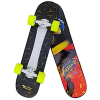 jaspo Fiber Composite Black Duck (26Inches X 6.5Inches) Complete Fibre Material Skateboard Suitable For All Age Group (Angry)