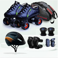 Jaspo Drift Pro Shoe Skate Combo(Shoe Skates+ Helmet+Knee+Elbow+Wrist+Bag) (SIZE-12 UK Junior (Age 5-6 yrs, Drift PRO)