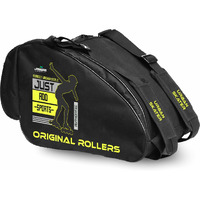 Jaspo Roller Skates,Inline Skates,Quad Skating Bag (12X11X9) Inch (Grey Yellow) - Unisex