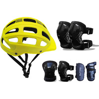 jaspo Plastic SX 4 Protective Set Suitable for Age Group Upto 14 Years Old (Yellow)