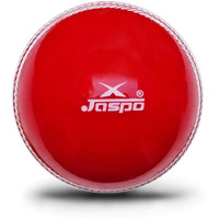 Jaspo Cricket Ball (PVC Soft) For Practice, Training , Matches For All Age Group (T-20 SOFT BALL) 1 Pc.. Red (reduces the risk of injury, making it suitable for junior and novice players)