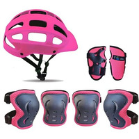 jaspo SX 4 Plastic Protective Set Suitable for Age Group Upto 12 Years Old (Pink)