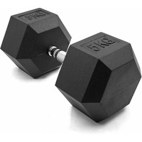 SLOVIC Dumbbells Set for Home Gym | 5 kg Dumbbells Set of 1 | Fitness Gym Dumbbell set for Home Workout | Anti Skid rubber Dumbbell set | Weights for Workout