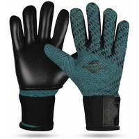 Nivia Force Goalkeeper Gloves (Blue/Black, M, Rubber, Football)