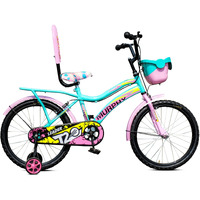Leader Murphy 16T Sea Green/Light Pink Colour Cycle for Kids - Age Group 5 to 8 Years