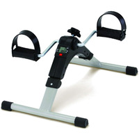 Device Mini Pedal Exercise Cycle Fitness Bike For Exercise & Weight Loss With Digital Display of Many Functions, Ready to Use) + 2 Pairs of Heel Pad Free