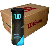 Wilson WRT109400 Tour Premier Lawn Synthetic Tennis Balls, 24 Can|72 Balls(3 Balls/Can) (Yellow)