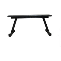 ARRUNS Flat Gym Bench Home Workout Multipurpose Exercise Bench Press Weight Strength Training, Flat, Black, 290 kg Capacity Weight