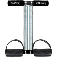 ODDISH; way to fitness- Large & Wide Range Double Spring Tummy Trimmer Abs Workout Stomach Exercise Machine in Gym, Home for Abdominal, Belly Exercise Waist Trimmer For Men and Women (Black)