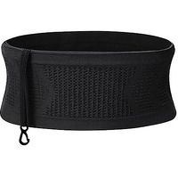 PALAY Slim Running Belt Bag with Hook Elastic Open Waist Bag for Keep Phone, Keys, Earbuds, Waist Bag with Large Capacity Running Waist Pack for Workouts, Exercise, Cycling, Travel