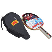 GKI Euro Star Table Tennis Wooden Racquet