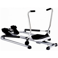 Dolphy Rowing Machine with Digital Indicator | Smooth Hydraulic Seat Roller for Home Gym Cardio Workout