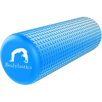 Bodylastics 45cms EVA Dotted Foam Roller for Deep Tissue Massage, Relief from Sore Muscles Pain, Pre & Post Exercise Fitness Workout Sessions