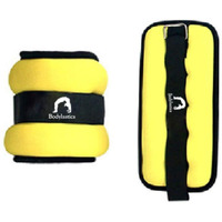 Bodylastics Ankle Weights 0.5kg Pair (0.5kg x 2 = 1kg) Skin Friendly Soft Neoprene Wrist Adjustable Straps Unisex for Walking, Running, Strength Training Fitness Workouts Exercises