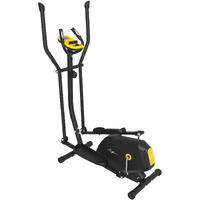 Dolphy Elliptical Cross Trainer Machine for Home Use, Portable Elliptical Trainer with 8 Magnetic Resistance, LCD Monitor and Pulse Sensor Suitable for Home Gym Office