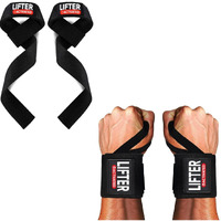 EasyHealth Weight lifting Straps Deadlift Straps Gym Straps Wrist Supporter For Gym Accessories For Men Wrist Straps For Gym Wrist Support Deadlift Straps, 25 Inch Long,Thick And Slip Resistant
