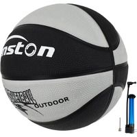 Senston Basketball 29.5  Leather Basketball Outdoor Indoor Mens Basketball Ball Official Size 7 Outdoor/Indoor Game Basket Ball Color Gray