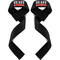 EasyHealth liftings Straps Gym Straps Deadlift Straps For Gym Weight Lifting Wrist Straps For Gym Men Wrist Supporter For gym, 25 Inch Long I Soft Padding I Heavy Duty