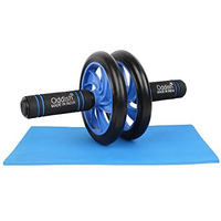 ODDISH; way to fitness Tummy Trimmer with Twister and Toning Tube and hand Grip and ab exerciser and push up stand combo Pack for man and women (AB ROLLER)