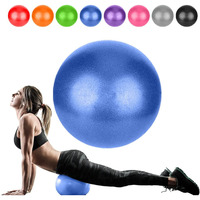 Small Pilates Ball, Therapy Ball, Mini Workout Ball, Core Ball, 9 Inch Small Exercise Ball, Mini Bender Ball, Pilates, Yoga, Workout, Bender, Core Training and Physical Therapy, Improves Balance