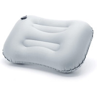 PALAY Travel Air Pillow, Ultralight Inflatable Camping Travel Pillow, Ergonomic Inflating Pillows for Neck Lumbar Support While Camp, Silver