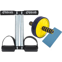 ODDISH; way to fitness Tummy Trimmer with Twister and Toning Tube and hand Grip and ab exerciser and push up stand combo Pack for man and women (TUMMY TRIMMER WITH AB EXERCISE)