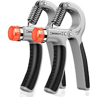 Wearslim Premium Hand Strengthener, Hand Grip Exerciser Strengthener with Adjustable Resistance 10-40 kg, Forearm Strengthener, Hand Exerciser for Muscle Building (Assorted)[2 Piece only]