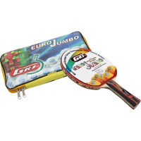 GKI Euro Jumbo Wood Table Tennis Racquet Multicolor