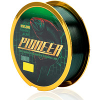 Proberos Super Strong Fishing Line, 100m Diameter 0.52mm 48.7LB Nylon Fishing Accessories, Fishing Soft and Durable (Green, Maximum Pulling Force 22 KG) (Green)