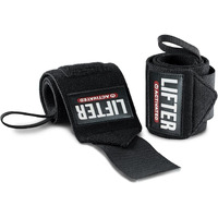 Easyhealth Wrist Supporter for Gym Wrist Band Wrist Support Straps for Gym Weightlifting Deadlift Hand Band for Gym (Black)