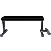 BodyFit Heavy Duty Flat Bench - Model No 200 Delux Model Exclusive (Black, Max Weight Upto 200 Kg)