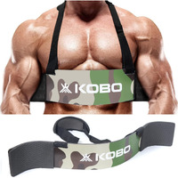 Kobo New Arm Blaster, Biceps Muscle Workout, Heavy Duty Thick Gauge, Padded for Men & Women