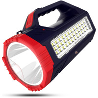 Pick Ur Needs Rechargeable High Range Emergency Search Light 100 Watt Laser + Side 36 Big Smd Light (Black, Pack Of 1, Plastic), 800 Lumen