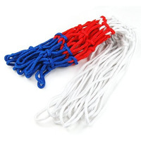 AMZ SPORTS NETS Basketball Net Pair | Net for Basketball Playing | Suitable of Basketball Ring (Multicolor)