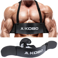 Kobo New Arm Blaster, Biceps Muscle Workout, Heavy Duty Thick Gauge, Padded for Men & Women