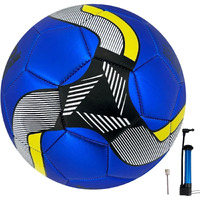 Senston Soccer Ball Official Size 5 with Pump - Training Match Soccer Ball
