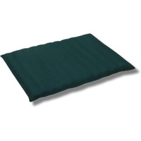 NutriBuck | Meditation | Yoga | Cushion | (Zabuton Mat) | Filled with Buckwheat Hulls | (Dark Green)