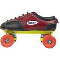 JJ Jonex Fix Body Quad Shoe Skates Rollo Rubber for Senior with Free Bag Size 8 UK (26.5 cm) (MYC)