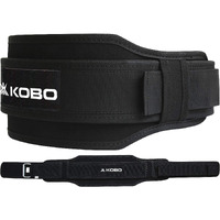 Kobo WTB-13 Weight Lifting Gym Belt 5.5  Wide for Dead Lift, Squats, Power Lifting & Weightlifting Back Support
