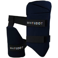 Whitedot Dot 2.1 Combo Thigh Guard||Suitable Foor Youth Right Hand||Black||