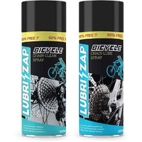 Shadow Securitronics Lubrizap Enhanced Bicycle & Bike Performance wear Resistant Accessory Improve Chain Life and Performance (Bicycle Lube & Cleaner Combo)