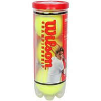 Wilson WRT100101 Synthetic Tennis Ball, (Green) Standard Size, 1 Can|3 Balls