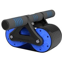 YAGVIZ Ab Roller Wheel Automatic Abdominal Exercise Equipment for Workout with Knee Pad Mat (Multi Colour)