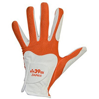 Fit39 Ex Golf Glove (Extra Large, White Orange)