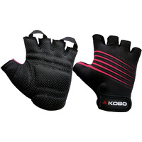 Kobo Ladies Exercise Weight Lifting Grippy Hand Protector Padded Gym & Fitness Gloves (Size-XL)