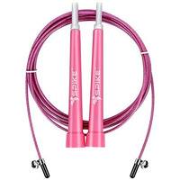 Spike Speed Skipping Jump Rope for Weight Loss, Fat Loss, Strength Designed for Both Men and Women (Pink)
